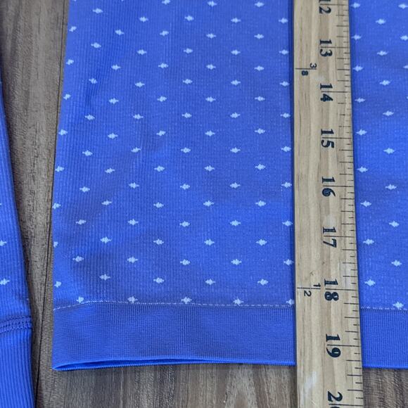 DSG Momentum Seamless 1/4 Zip: Frozen Purple Fair Isle: New With Tags: SIZE M - Picture 5 of 5